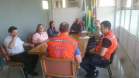 Cidade de Loanda recebe visita técnica de integrantes da Coordenadoria Estadual de Proteção e Defesa Civil. 