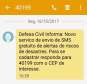 Moradores do Paraná já começaram a receber SMS para cadastramento do CEP