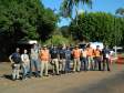 12ª Coordenadoria Regional de Proteção e Defesa Civil - CORPDEC realizou fiscalização do transporte rodoviário de produtos perigosos nas proximidades do Posto Policial Rodoviária Federal, na BR 163, em Planalto – PR.