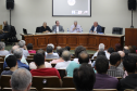No dia 31 de março a Câmara Técnica Ciências da Terra, com apoio da Câmara Técnica Gestão de Catástrofes e da Associação Profissional dos Geólogos do Paraná (Agepar), promoveu debate sobre os tremores de terra ocorridos em Londrina em dezembro de 2015 e janeiro de 2016.