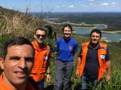 Geólogos realizam vistorias apoiando o município de Campina Grande do Sul