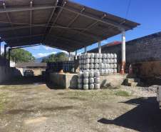 Operação de vistorias fiscais em revendas de gás de cozinha em Paranaguá