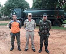 A Coordenadoria Regional de Proteção e Defesa Civil de Querência do Norte recebe visita técnica do comandante do Exército Ten.-Cel. Deina