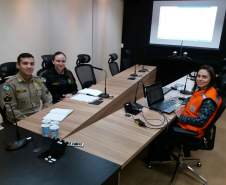 Orientações sobre o Sistema da Defesa Civil do Paraná para a 7ª Coordenadoria Regional de Proteção e Defesa Civil