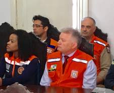 Coordenadoria Estadual de Proteção e Defesa Civil faz parte do ECADEC 2017
- (Exercício Conjunto de Apoio a Defesa Civil) que teve início na data de hoje
na cidade Petrópolis – RJ.

