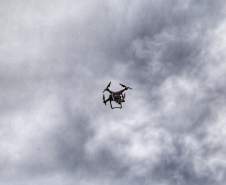 Defesa Civil passa a utilizar drones para monitoramento das áreas de risco.Curitiba, 16/05/2018.Foto: José Fernando Ogura/ANPr