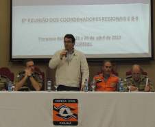 Reunião dos Coordenadores Regionais de Defesa Civil em Francisco Beltrão.