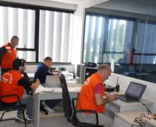 No último dia 07 voluntários realizaram um simulado de radioemergência da Rede Estadual de Emergência de Radioamadores - REER 