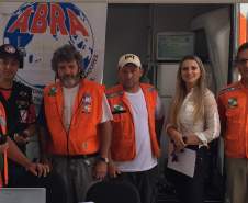 No último dia 07 voluntários realizaram um simulado de radioemergência da Rede Estadual de Emergência de Radioamadores - REER 