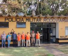 3º Coordenadoria Regional de Proteção e Defesa Civil realiza Fiscalização Prododutos Perigosos na Rodovia PR 323 PRv Porto Charles Naufal.