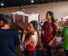Campanha de doações do Estado já reuniu 11,5 mil toneladas ao Rio Grande do Sul