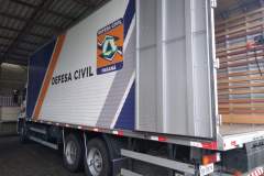 Caminhão da Defesa Civil Estadual