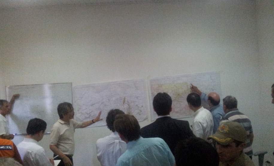 Coordenadoria Estadual de Defesa Civil (Cedec) e 8º Grupamento de Bombeiros (8º GB) recebem comitiva do Japão para estudo na área de monitoramento alerta e alarme. Coordenadoria Estadual de Defesa Civil (Cedec) e 8º Grupamento de Bombeiros (8º GB) recebem comitiva do Japão para estudo na área de monitoramento alerta e alarme.