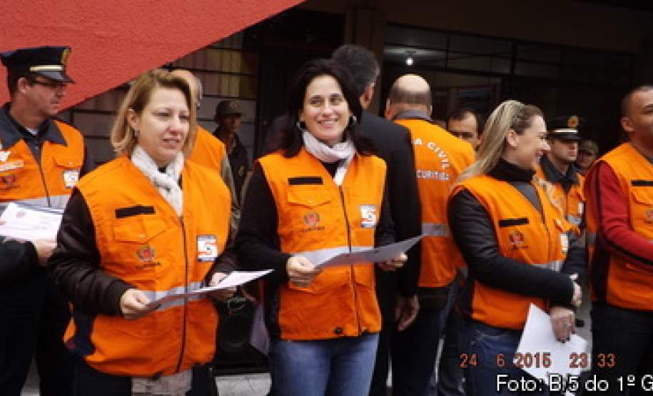 TREINAMENTO SISDC 1ª CORPDEC realiza entrega de certificados aos participantes do treinamento SISDC