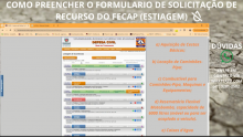 Vídeo explicativo sobre os procedimentos de cadastro do pedido do FECAP para estiagem
